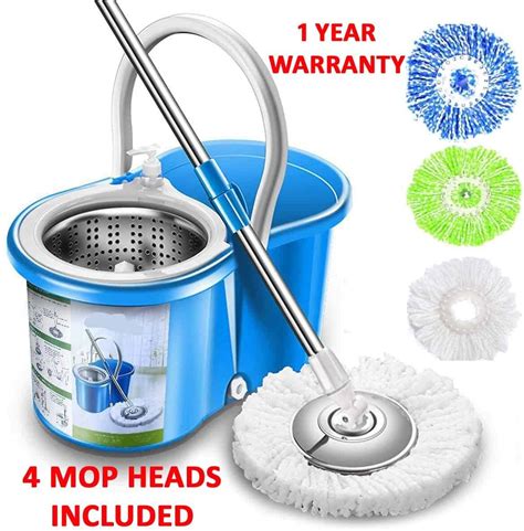 Keep Your Hardwood Floors Looking New with the Simply Magic Spin Mop
